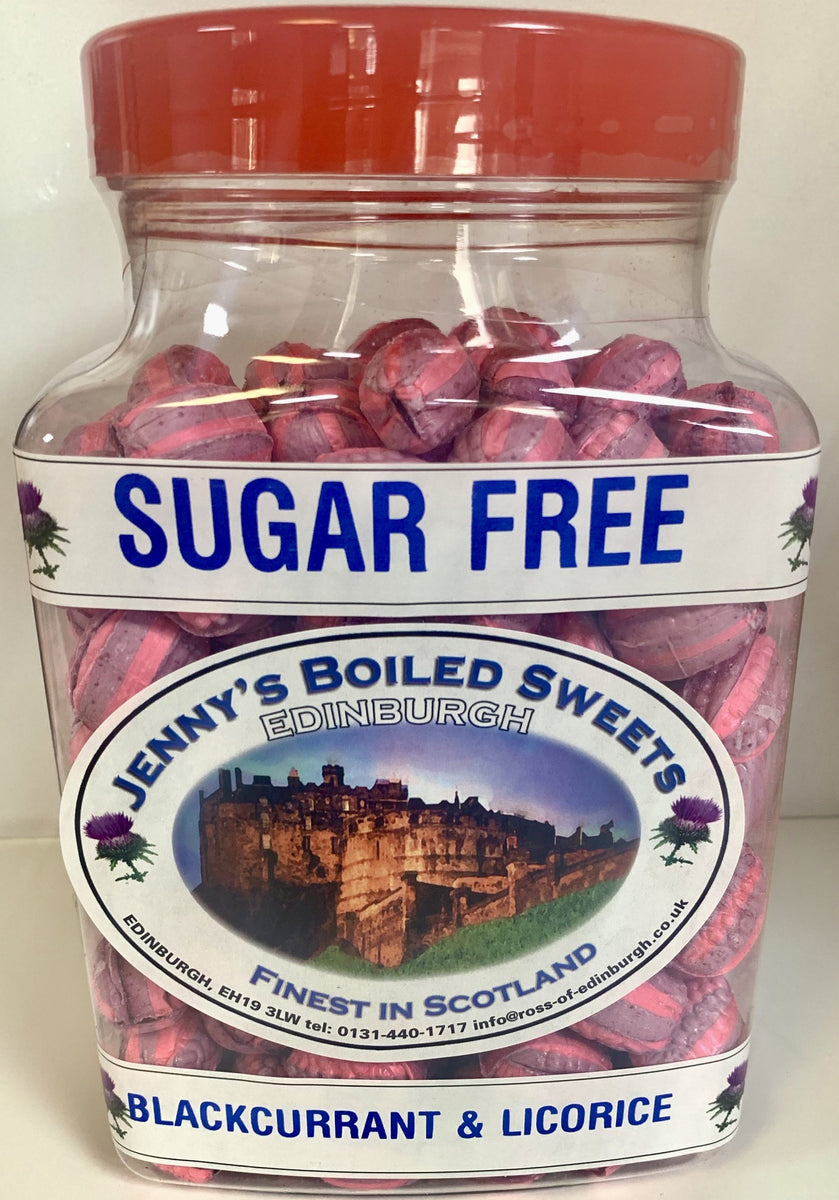 Sugar Free Blackcurrant & Licorice Ross's of Edinburgh Ltd