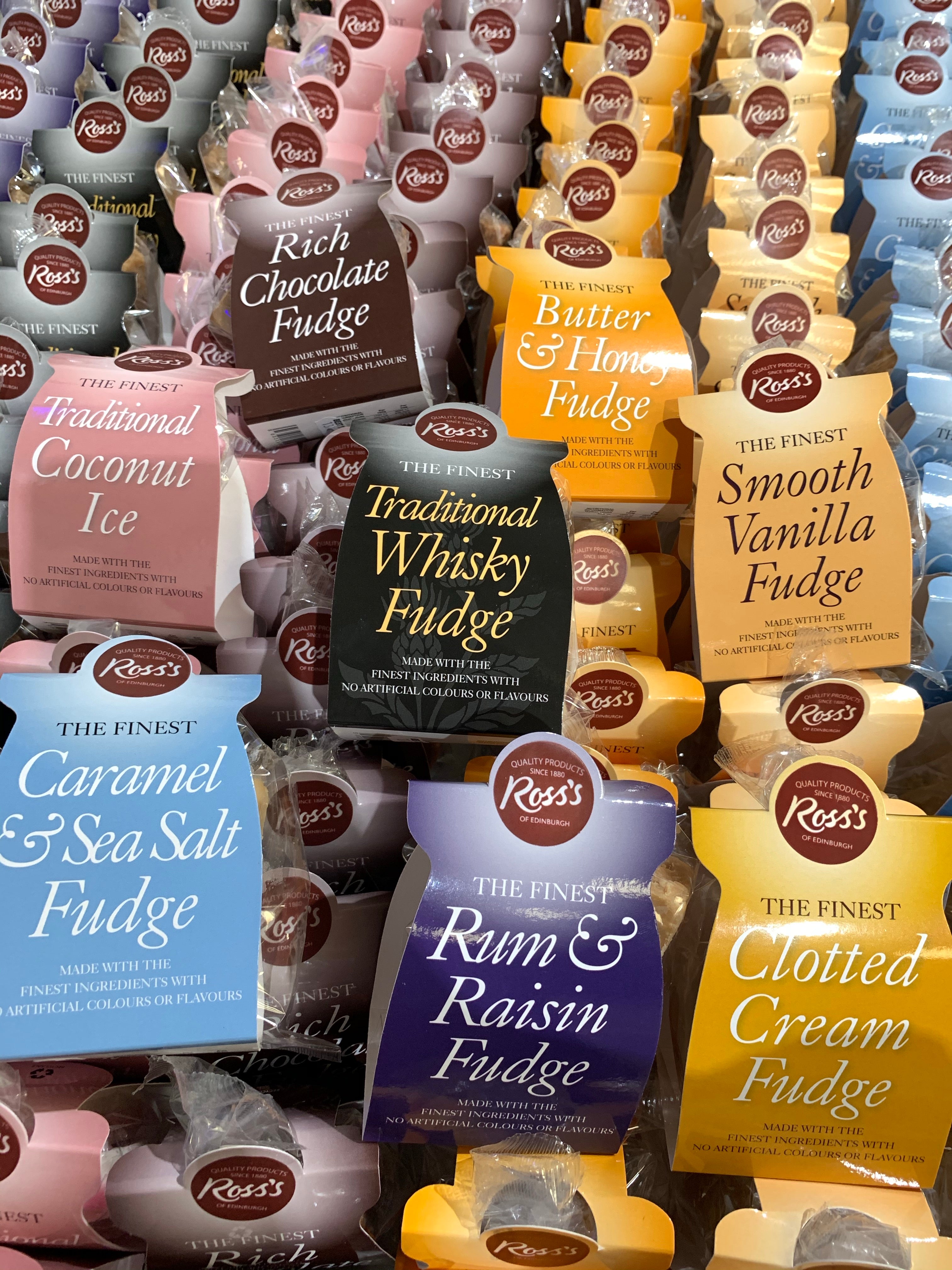 Handmade Fudge – Ross's of Edinburgh Ltd