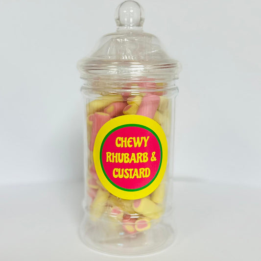 Chewy Rhubarb & Custard