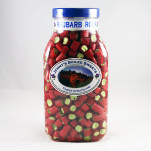 Rhubarb Rock Jar