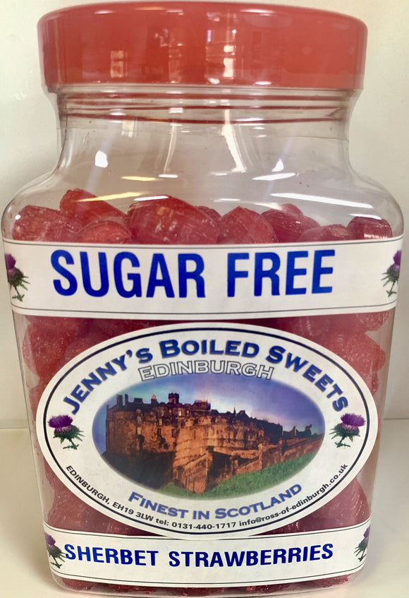Sugar Free Sherbet Strawberries