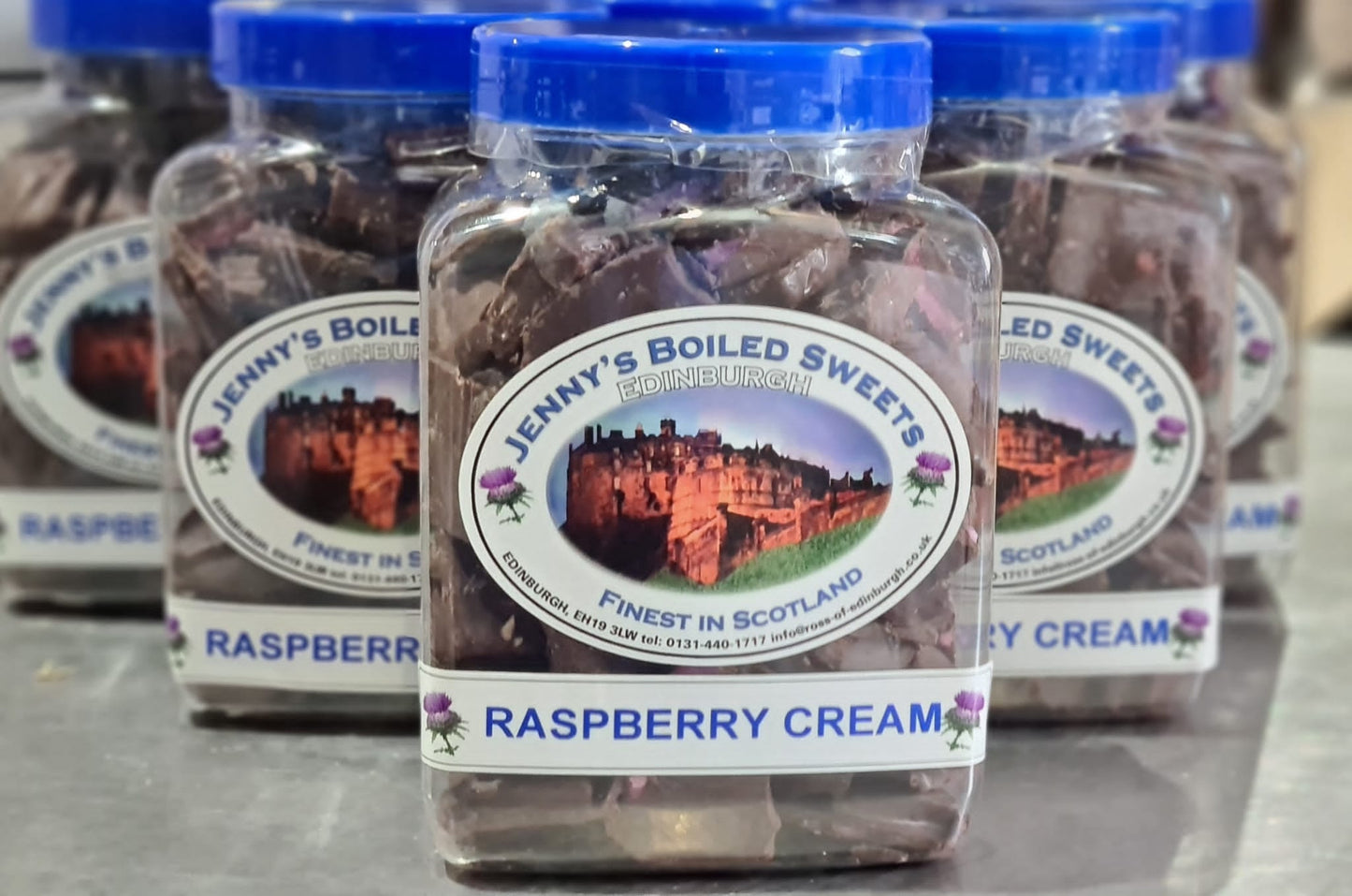 Raspberry Fondant Cream